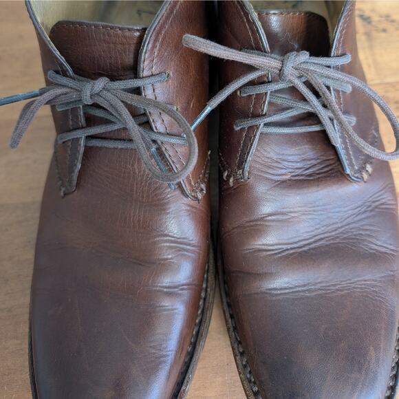 Frye Oliver Chukka Leather Boots Men\'s Brown 3487822, Size 10.5 D main image 9